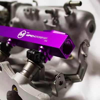 MPC Motorsport Billet B Series Fuel Rail B16 B18 Honda Acura Integra [Purple] • $129