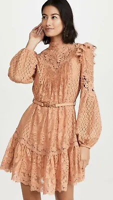 $186.50 • Buy New With Tags ZIMMERMANN Lace Dress SIZE 0 /AU 8 To AU 10