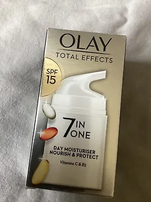 Olay Total Effects 7 In One Nourish & Protect Day Moisturiser SPF15 • £6.99