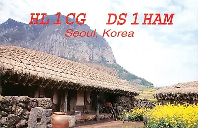 £2.99 • Buy 1 X QSL Card Radio Korea HL1CG Seoul 21/1/2001 ≠ S902