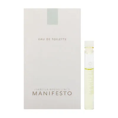 Manifesto By Isabella Rossellini For Women 0.05 Oz EDT Vial • $5.99