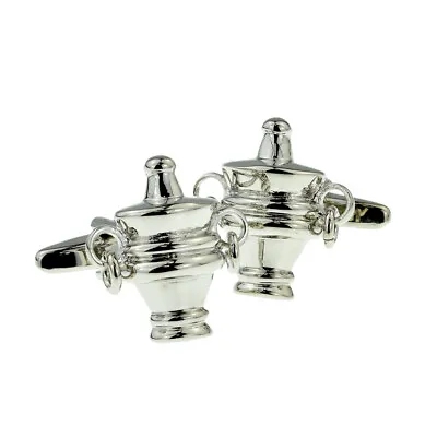 Champagne Bucket & Bottle Celebration Drink Magnum Cufflinks Present GIFT BAG • £7.89