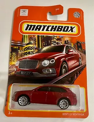 Matchbox Bently Bentayga Hot Wheels Red SUV Truck • $6.99