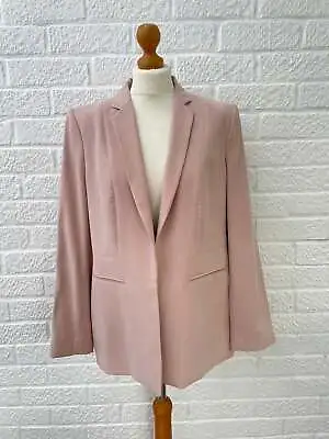 Mint Velvet BNWT New Dusky Pink Blazer/ Jacket Size UK 14 • $73.43