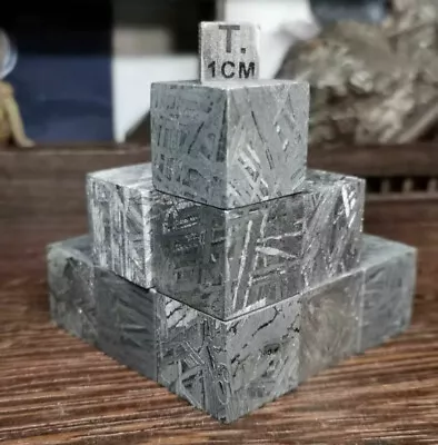 Aletai Iron Meteorite Cube 20*20*20mm 1pc Exquisite Meteorite Cube Random • $169.99
