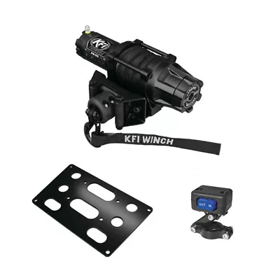 5000 Lb KFI Assault Winch Combo Kit (M3) For 1996-2001 Arctic-Cat 400 2x4 / 4x4 • $541.95