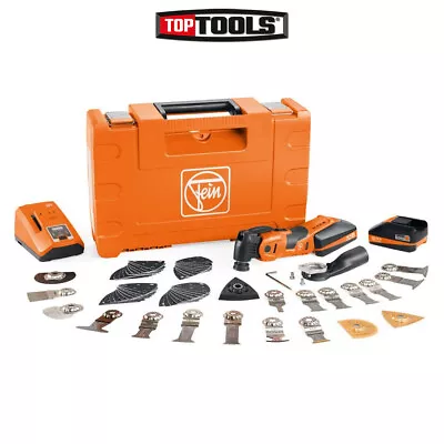 £399.88 • Buy Fein AMM700 Max Top 18v Starlock Multi-Tool Set 60pc + 2 X 3.0Ah 71293461240