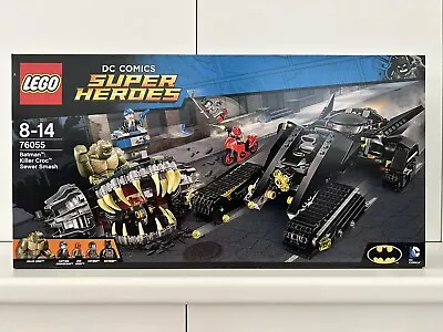 Lego 76055 Batman Killer Croc Sewer Smash BNIB • $170