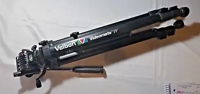 Velbon Videomate IV Tripod With Velbon Vel-flo 9 PH-368 Head • $65