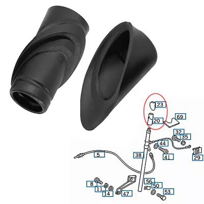 Antenna Rubber Seal Parts For Mercedes W124 A124 Limousine Cabrio A1248270898 • $14.39