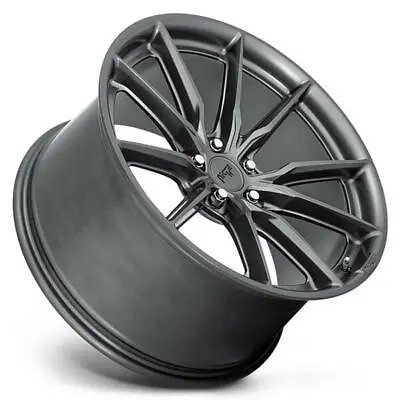 (4) 18  Niche Wheels M239 Rainier Matte Anthracite Rims(B47) • $1172