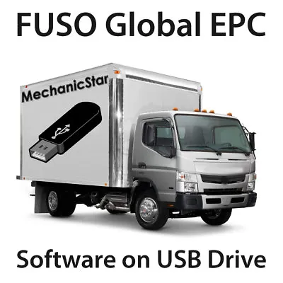 Mitsubishi FUSO Truck Global Parts Catalog EPC 2014 (USB) • $98.50