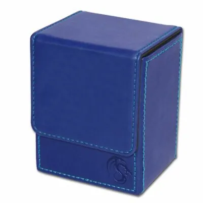 BCW Padded Leatherette Deck Case LX Blue • $11.61