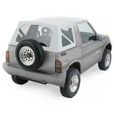 1988-1994 Suzuki Sidekick Geo Tracker Vitara White Soft Top Rampage 98752 • $134.99