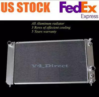 1826 3Row Aluminum Radiator For 1986-2005 2000 Chevy S10 LS Swap 26.3  W Core • $145