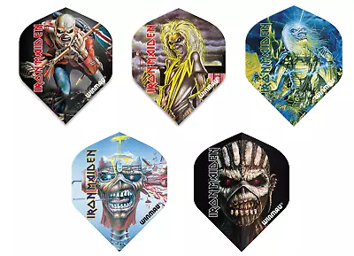 £2.75 • Buy Winmau Iron Maiden Rock Legends Standard Shape Dart Flights 