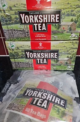 Yorkshire Tea 500 Tea Bags Bbe June 2025 • £17.99