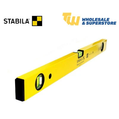 £47.99 • Buy Stabila 70-2 180cm Box Spirit Level 3 Vial 72” Double Plumb Smooth STB70272