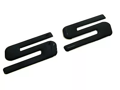 2 Large Black Ss Emblem Badge Decal For Chevrolet Chevy Trailblazer Blazer Hhr • $19.95