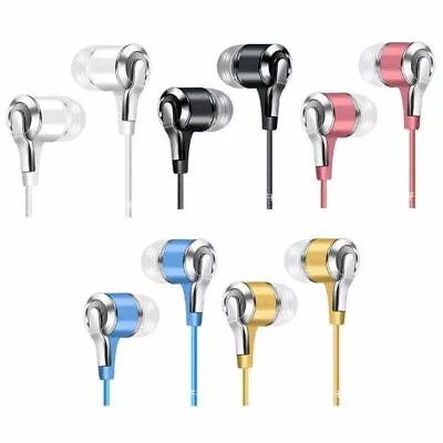 £2.95 • Buy Super Bass In-Ear Earphones Handsfree Headphone For Iphone Ipad Ipod Samsung Mic