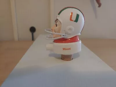 Miami Hurricanes Football Helmet Liquor Wine Pourer NCAA New In Box • $5.30