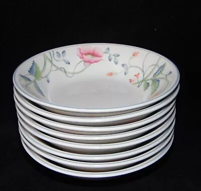 Villeroy & Boch ALBERTINA Set Of 8 ~ 5  Fruit Dessert  Bowls Excellent Condition • $59.99