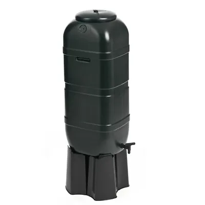 100L Water Butt Rainwater Collector Space Saving Plastic Storage Tank Garden • £38.99