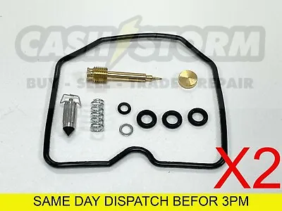 2 X  Kawasaki KAF450 B1 Mule 1000 UTV 88  Well Carb Carburettor Repair Kit • $24.65