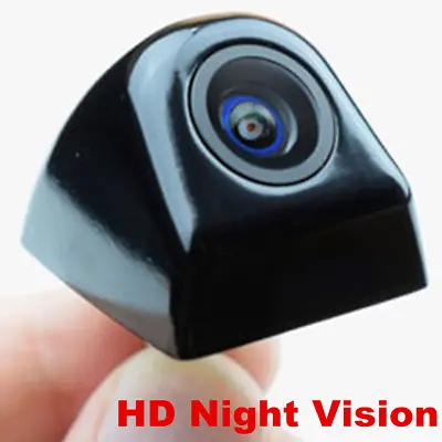 Black 170° Auto Car Front View Reverse Back Up Camera Waterproof Night Vision • $20.60