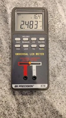 BK Precision 878 Universal LCR Meter Tested And Working B&K • $75