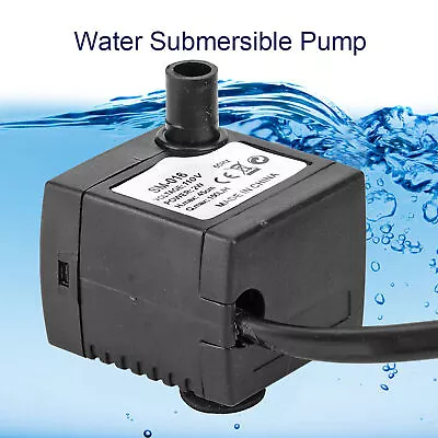Mini Ultra Quiet Submersible Water Pump For Aquarium Fish Tank • $15.48
