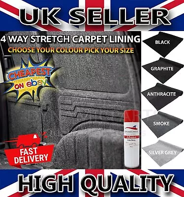 Camper Van Lining Carpet 4 Way Stretch For Vw T5 T6 Transporter Caddy Transit • £139.89