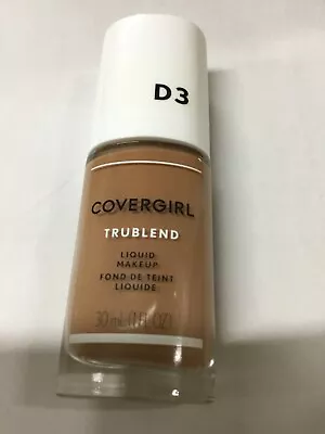 CoverGirl Trublend Liquid Makeup Honey Beige D-3 Foundation 30ML New • £14.90