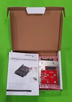 StarTech.com MSATA To 2.5in SATA SSD Converter - SAT32MSAT257 • $29