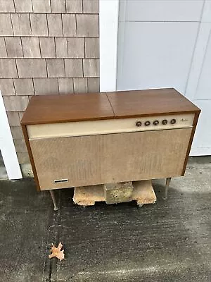 Vintage GE Mid Century Musaphonic Console Stereo/ Turntable As Found ~Cape Cod • $75