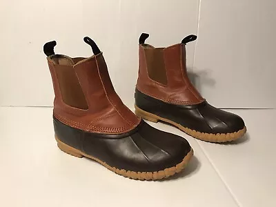 Cabela’s Leather-upper Steel Shank Winter Snow Rain Boots Shoes Men Size 12 • $30