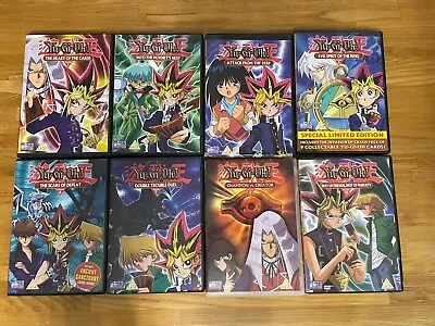 Yugioh Dvd Bundle 8 DVDs • £14.99