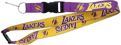 Los Angeles Lakers - Reversible Lanyard - Brand New Basketball - Nba-ln-162-25 • $8.95