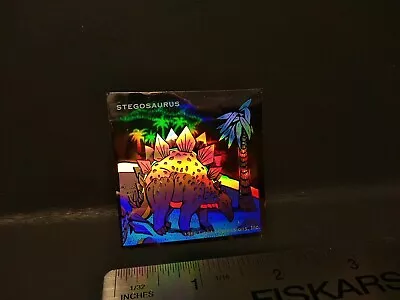 Vintage Stickers 80s 3D Holographic Dinosaur Light Impressions Sticker Mod • $6.98