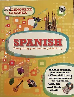 Language Learner Spanish Book With Cards & CD • £6.99