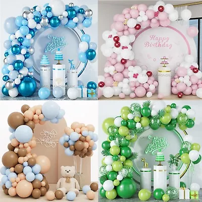 Balloon Arch Kit +Balloons Garland Birthday Wedding Party Baby Shower Decor UK.. • £8.99