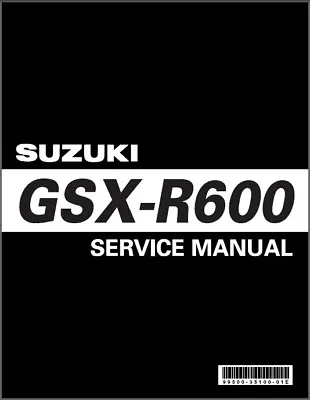 $14.29 • Buy 2006-2007 Suzuki GSX-R600 Service Repair Manual On A CD ---  GSXR600 GSXR 600
