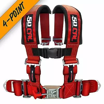 4 Point 2  Safety Harness Seat Belt Universal Fit UTV Sand Rail 4x4 RZR X3 • $109.99