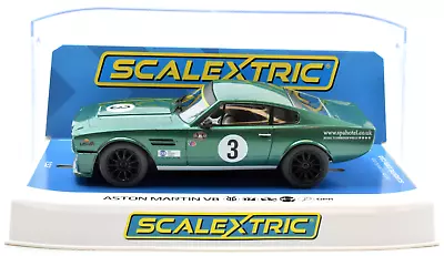 Scalextric  Chris Scragg  Aston Martin V8 DPR W/ Lights 1/32 Slot Car C4256 • $44.99