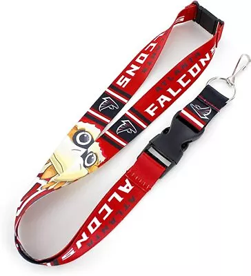 Aminco NFL Atlanta Falcons Mascot Lanyard Keychain Badge Holder • $6.99