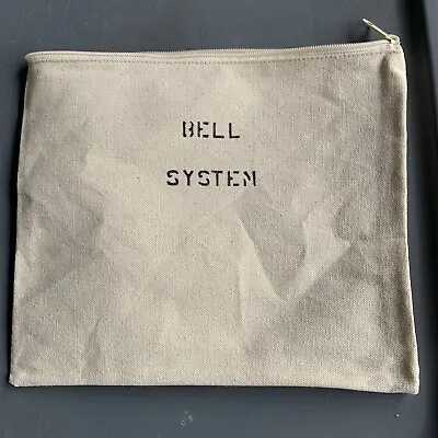 Vintage BellSystem Canvas Bag NOS • $44.99