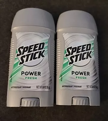 2 Mennen  Speed Stick Deodorant 3 Ounce Power Fresh (M31) • $17.52