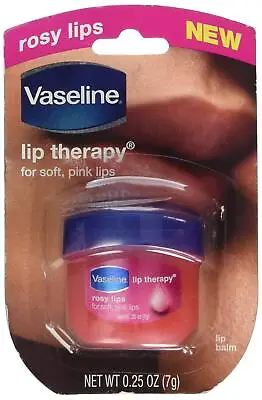 Vaseline Rosy Lips Lip Therapy For Soft Pink Lips 0.25Oz Each • $7.08