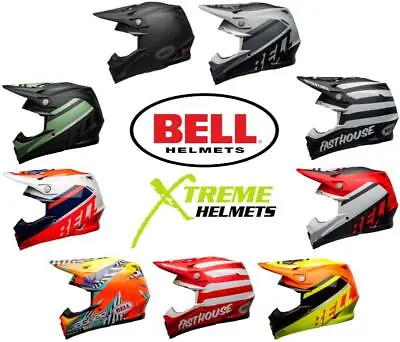 Bell Moto-9 MIPS Helmet MX Dirt Bike ATV Motocross DOT ECE SNELL XS-2XL • $314.96