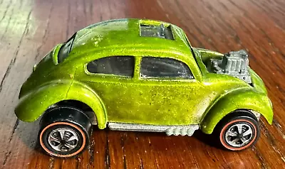 Hot Wheels Redline 1967 Custom Volkswagen Antifreeze Green VW Bug VGC • $45.95